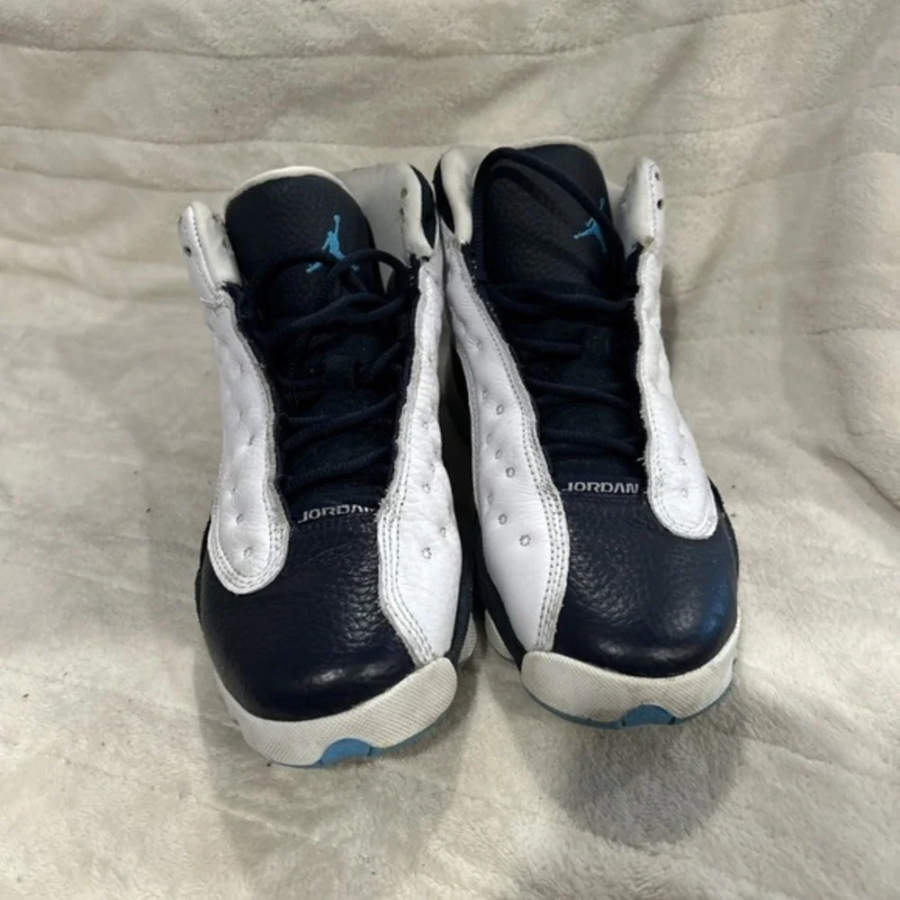 Size 5.5Y - Nike Air Jordan XIII Retro Obsidian‎ Sneakers K0107